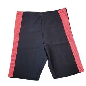 VTG USA Cycling Shorts Stripe Biker M Lycra Legacy Nostalgia Track To Street
